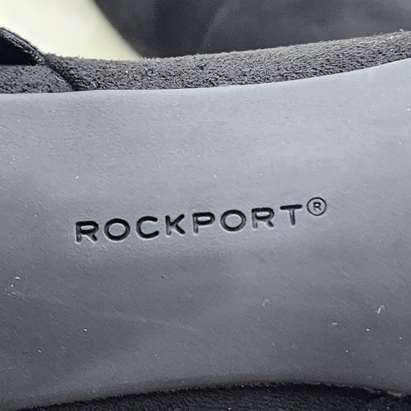 Rockport Women's Total Motion Oaklee Ruffle Bootie Black- 9 - Picture 6 of 7